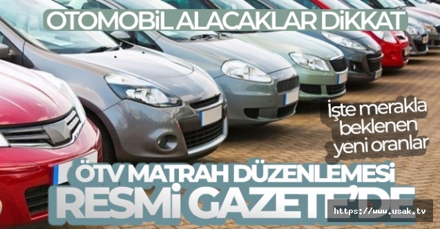 YENİ OTOMOBİL ALACAKLAR DİKKAT! ÖTV KARARI RESMİ GAZETEDE YAYINLANDI