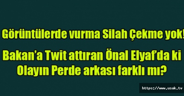 ÇEVRE VE ŞEHİRCİLİK BAKANINA TWİT ATTIRAN OLAYIN PERDE ARKASI FARKLI MI?