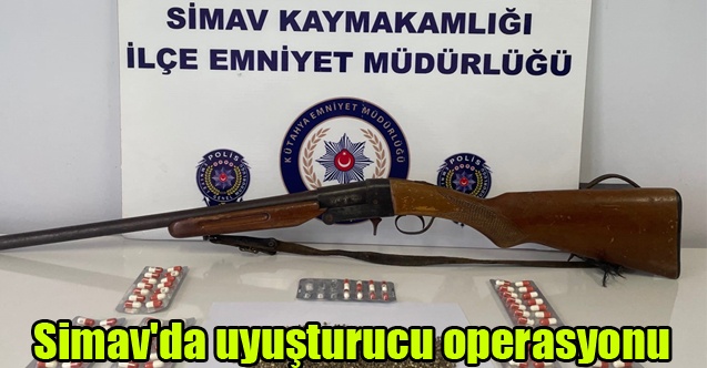 Simav#039;da uyuşturucu operasyonu