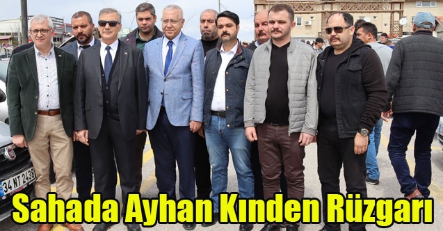 Sahada Ayhan Kınden Rüzgarı