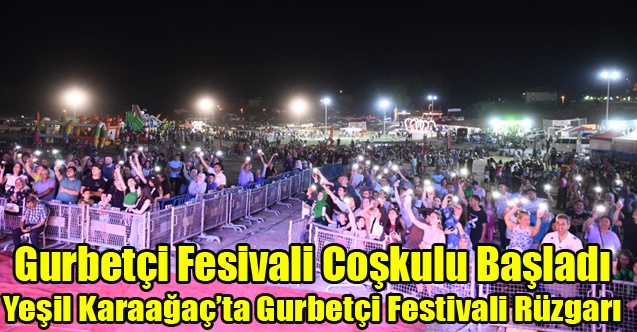 Uşakta ikincisi düzenlenen Gurbetçi Festivali başladı