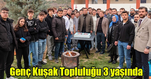 Genç Kuşak Topluluğu 3 yaşında