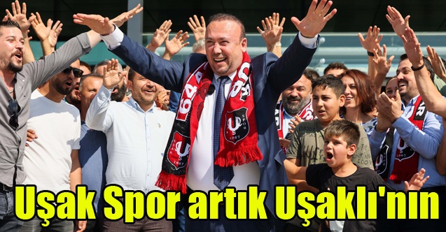 Uşak Spor artık Uşaklı#039;nın