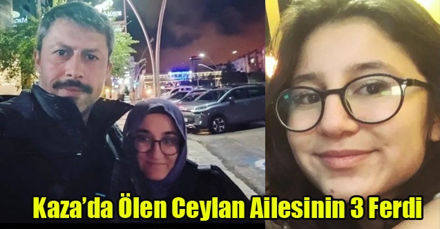 Erzincan#039;da Hayatlarını kaybeden Uşaklı Ceylan Ailesi Bugün Toprağa Verilecek