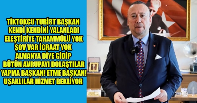 KENDİ KENDİNİ YALANLAYAN BAŞKAN#039;A ALTIN NASİHATLER! UŞAKLI ŞOV DEĞİL HİZMET BEKLİYOR!