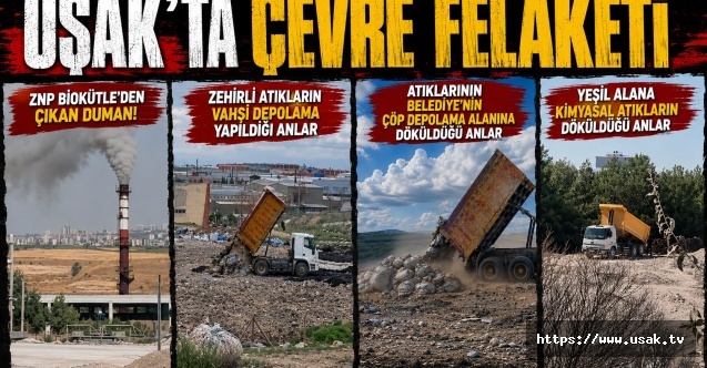 Uşak’ta çevre felaketi: Deri OSB’nin zehri Büyük Menderes’e akıyor