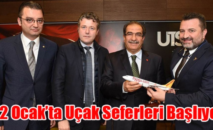 Usak Istanbul Ucak Seferleri 22 Ocak Ta Basliyor Haberi